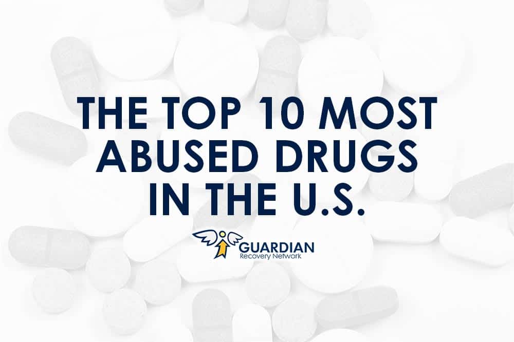 top 10 most abused drugs in the US